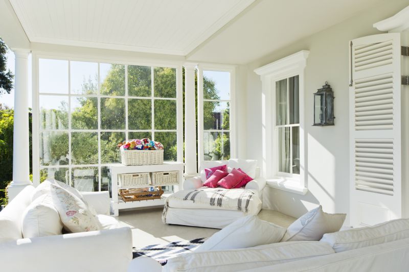 Traditional Sunroom Interior
